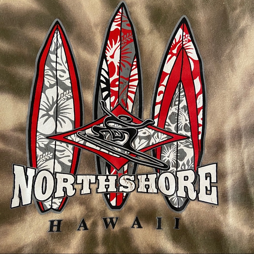 *SOLD* Reworked Hawaii Tee + Scrunchie - Picture 6 of 8